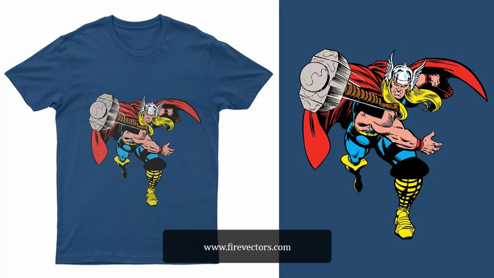 Thor,The Mighty Thor Vector,The Mighty Thor,Mighty Thor Vector,Marvels,Cartoon Vectors