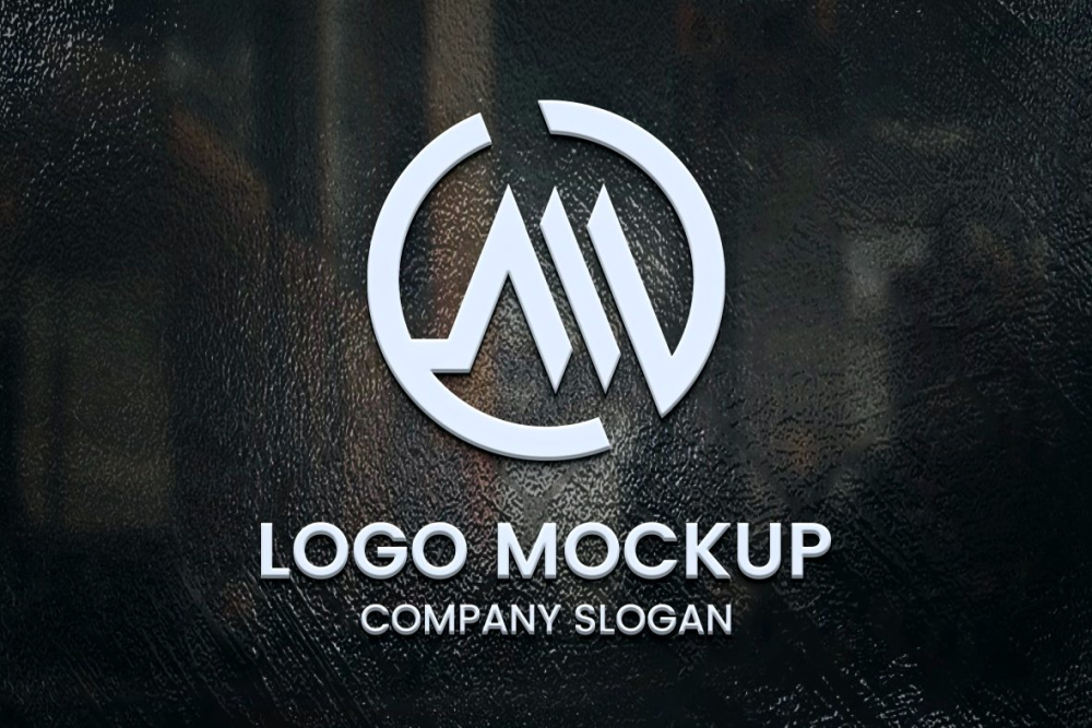 pattern,electric blue,logo mockup,mockup,3d mockup,3d logo mockup