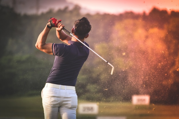 people,summer,green,man,nature,sport,grass,game,golf,healthy,ball,stroke,exercise,play,vacation,cart,repair,sand,club