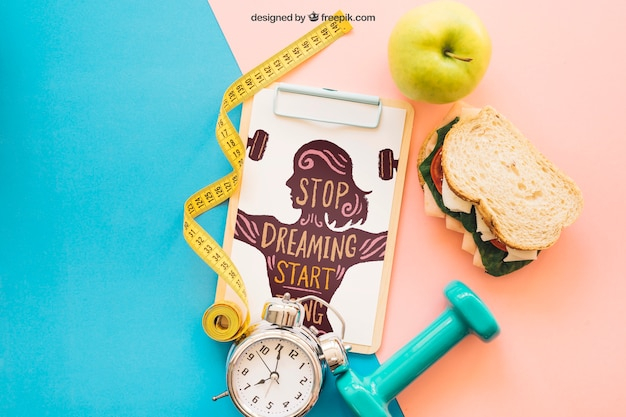 mockup,food,sport,fitness,clock,health,gym,fruits,sports,time,cooking,healthy,exercise,training,healthy food,diet,weight,nutrition,workout,healthy lifestyle