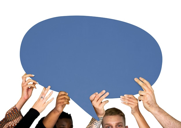 background,people,paper,speech bubble,white background,bubble,arabic,sign,white,communication,men,group,symbol,studio,speech,craft,talking,together,conversation,young
