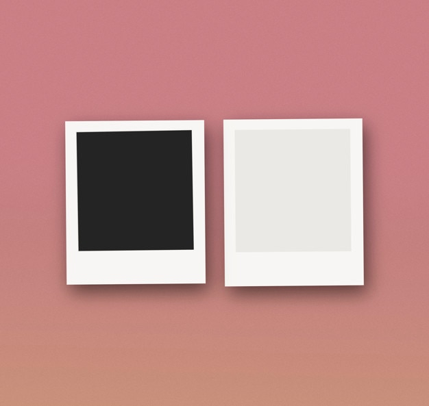 mockup of polaroid photos - PSD - Free PSD resources