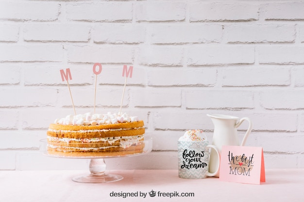 mockup,love,family,template,cake,celebration,mother,mock up,mother day,mom,celebrate,parents,up,day,lovely,greeting,mothers,relationship,delicious,may