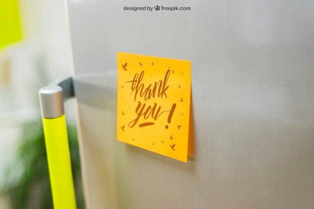 mockup,template,thank you,note,mock up,post it,notes,message,post,up,sticky notes,fridge,thank,sticky note,showcase,sticky,showroom,composition,mock,adhesive