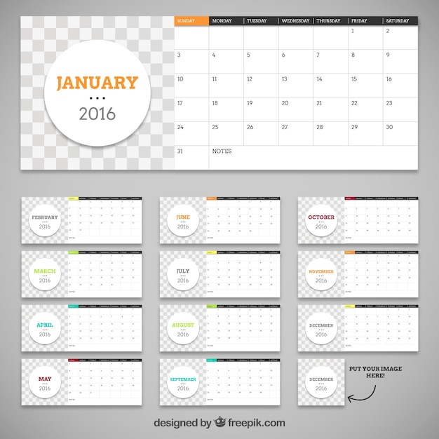 calendar,template,number,time,2016,circles,plan,schedule,date,planner,diary,year,day,month,week,daily,annual,organizer,monthly