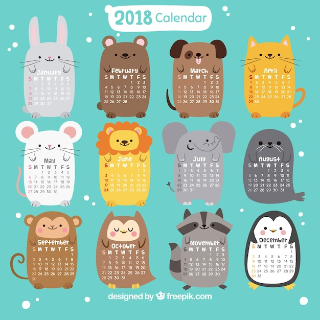  calendar, school, template, dog, cat, cute, number, lion, animals, bear, time, owl, elephant, monkey, mouse, plan, schedule, penguin, date, planner
