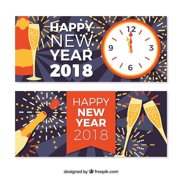 banner,happy new year,new year,party,banners,celebration,happy,holiday,event,happy holidays,champagne,new,december,celebrate,year,festive,season,2018,new year eve