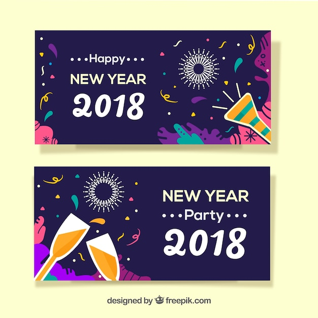 banner,happy new year,new year,party,design,banners,celebration,happy,holiday,event,happy holidays,flat,champagne,new,flat design,december,celebrate,year,festive,season