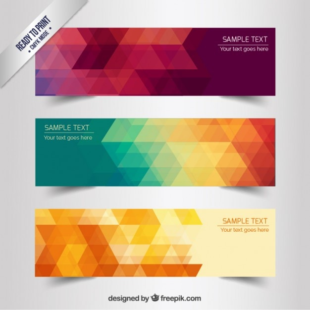  banner, flyer, abstract, geometric, banners, triangle, coupon, colorful, polygonal, promo, geometrical