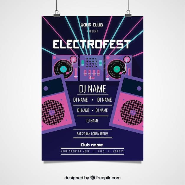 brochure,flyer,poster,music,abstract,party,template,brochure template,party poster,leaflet,dance,celebration,event,festival,flyer template,stationery,party flyer,poster template,creative,modern