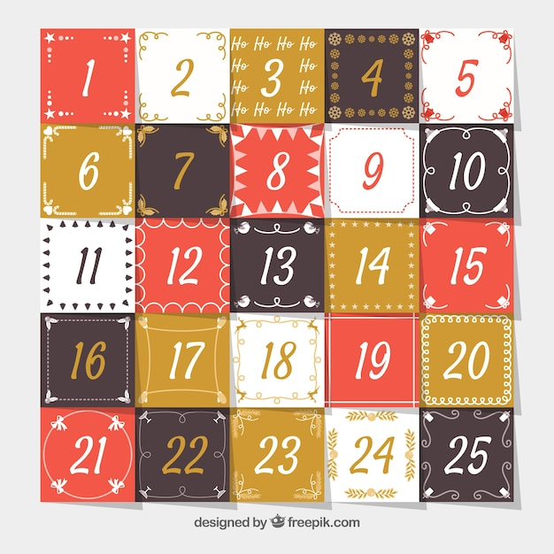 calendar,christmas,winter,merry christmas,design,xmas,red,celebration,flat,decoration,christmas decoration,flat design,december,decorative,brown,date,cold,culture,diary,holidays