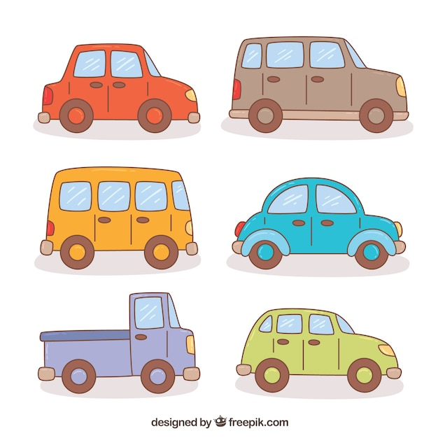 car,cartoon,color,bus,cars,transport,decorative,van,vehicle,automobile,collection,vehicles,colored,assortment