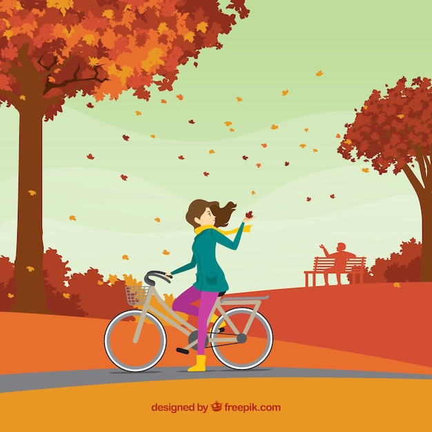 background,leaf,nature,autumn,leaves,bicycle,person,colorful background,fall,park,natural,colors,nature background,warm,autumn leaves,branches,autumn background,season,background color,seasonal