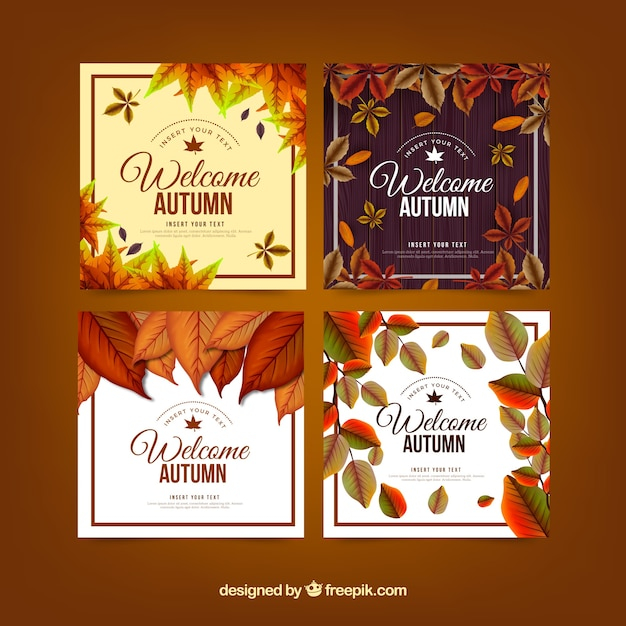 card,design,template,leaf,nature,autumn,leaves,fall,natural,colors,cards,print,templates,warm,autumn leaves,branches,season,pack,collection