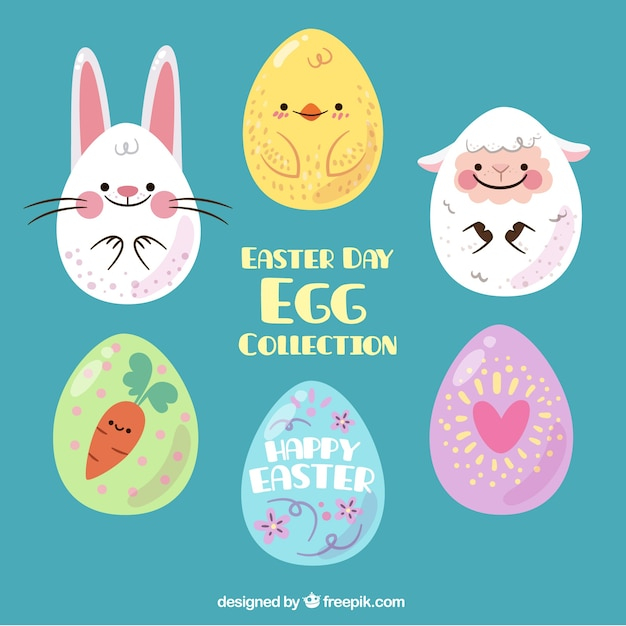 design,character,shapes,spring,color,celebration,holiday,flat,easter,religion,rabbit,sheep,egg,flat design,decorative,traditional,bunny,christian,eggs,chick