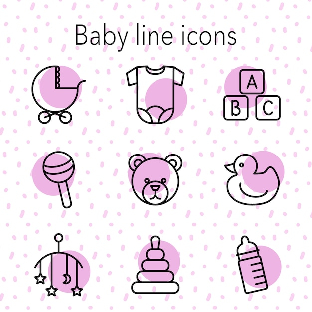 baby,icon,line,hand drawn,cute,doodle,child,bottle,sketch,boy,drawing,toy,teddy bear,newborn,drawn,sketchy,baby bottle,childhood,rubber duck,daughter