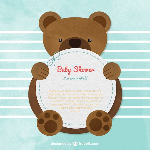  baby, card, template, baby shower, bear, new, teddy bear, shower, baby card, teddy, new born, born