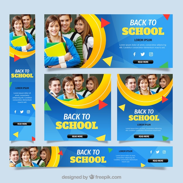  school, education, banners, web, photo, study, back to school, web banner, college, creativity, website template, templates, learn, back, teaching, academic, collection, web banners, courses, educate