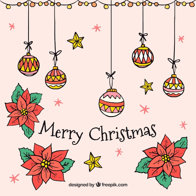background,christmas,christmas card,christmas background,merry christmas,flowers,hand,xmas,hand drawn,celebration,happy,holiday,festival,christmas ball,happy holidays,decoration,christmas decoration,elements,december,culture