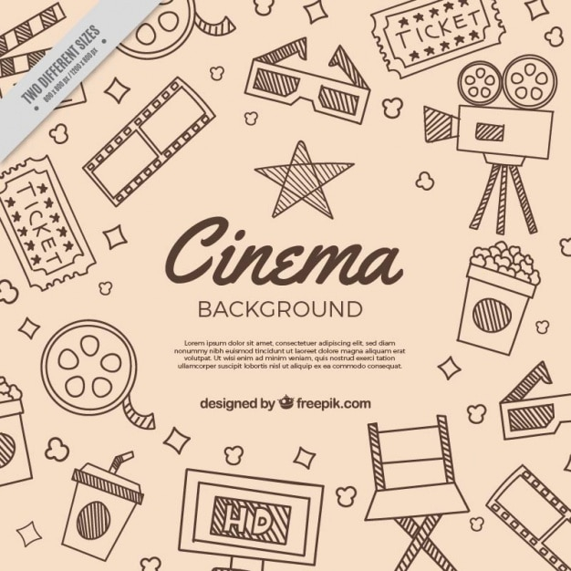 background,hand,hand drawn,ticket,3d,cinema,film,glasses,movie,backdrop,drawing,elements,media,popcorn,traditional,entertainment,production,drawn,multimedia,motion