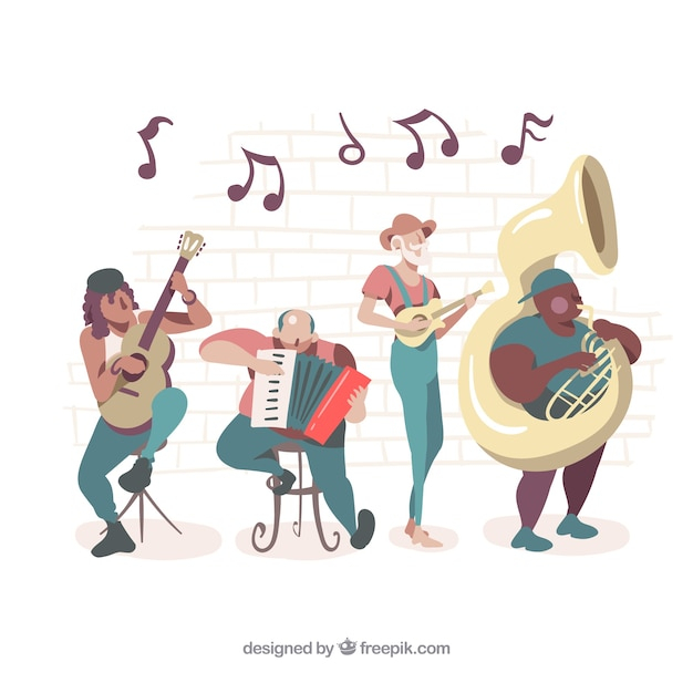  music, people, hand, hand drawn, guitar, person, illustration, music notes, notes, band, characters, musical instrument, drawn, instruments, musical notes, musical, instrument, playing, nice, accordion