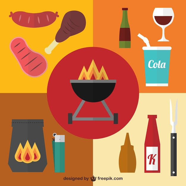 food,invitation,icon,summer,template,restaurant,fire,chicken,icons,graphic,cook,flat,cooking,fast food,welcome,meat,flame,pictogram,elements