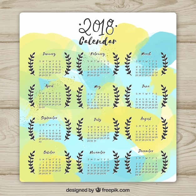 watercolor,calendar,vintage,school,abstract,template,number,time,plan,print,schedule,date,planner,diary,year,beautiful,day,timetable,2018