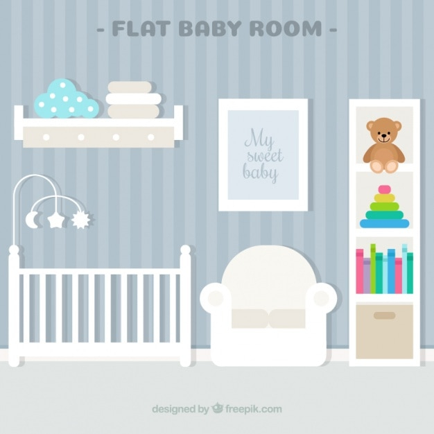 baby,design,baby shower,celebration,wall,furniture,room,flat,white,new,flat design,announcement,shower,beautiful,birth,new born,born,crib,armchair,baby room