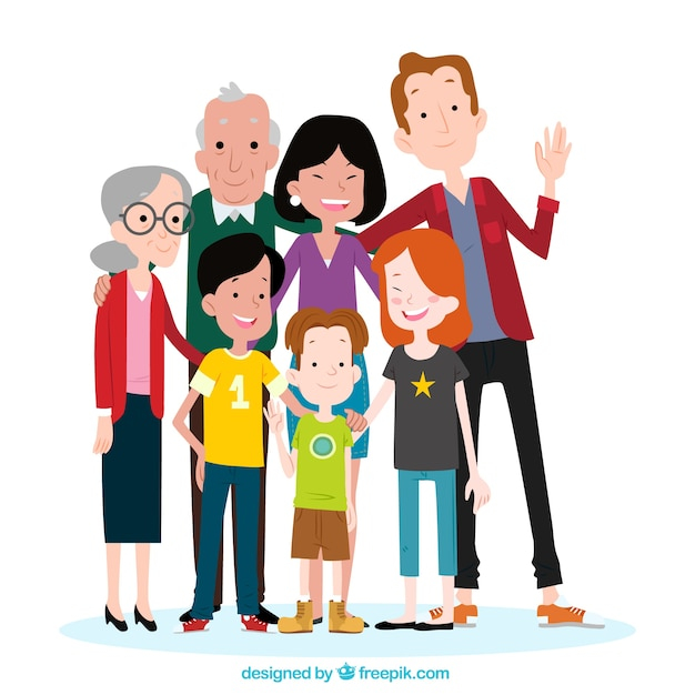 people,kids,hand,children,family,hand drawn,kid,mother,time,child,meeting,boy,drawing,smiley,father,hand drawing,together,characters,grandmother,parents