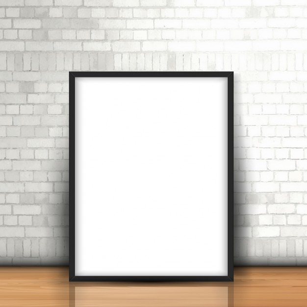  background, frame, poster, mockup, presentation, wall, room, mock up, picture frame, white, modern, interior, brick, floor, studio, brick wall, display, picture, gallery, canvas