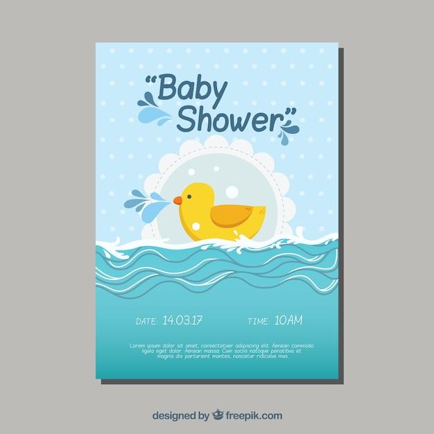 invitation,baby,card,water,hand,template,blue,baby shower,hand drawn,invitation card,cute,celebration,child,new,dots,colors,pastel,toy,announcement,duck