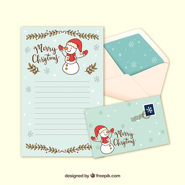 christmas,christmas card,merry christmas,hand,template,santa,xmas,box,blue,hand drawn,celebration,delivery,happy,snowman,holiday,festival,letter,envelope,happy holidays,mail