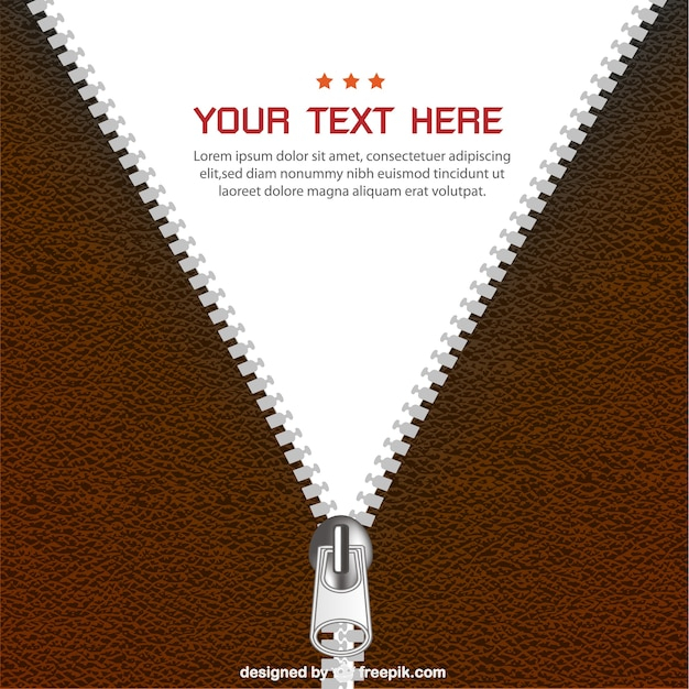 Free: Brown leather zipper background - nohat.cc