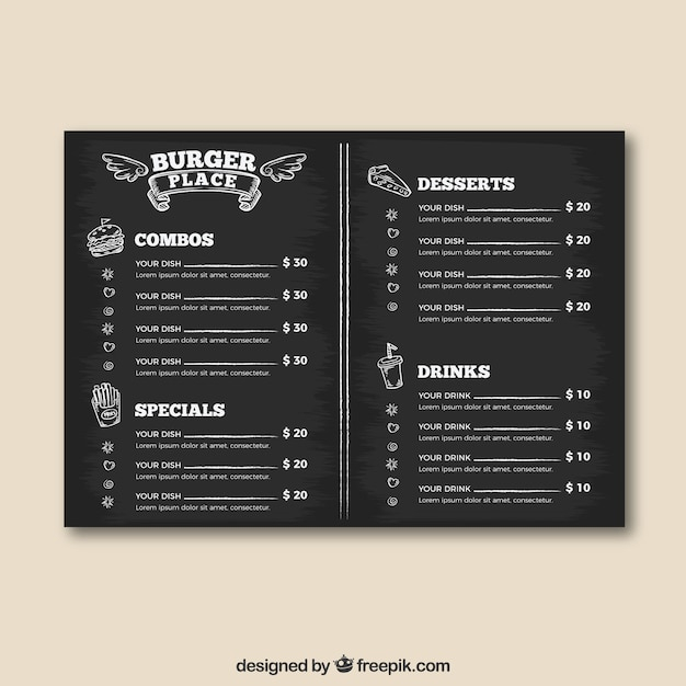 food,menu,template,restaurant,blackboard,chef,cook,burger,cooking,fast food,cheese,dinner,eat,hamburger,tomato,diet,lunch,eating,dish,snack