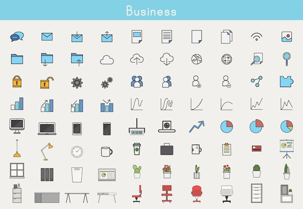  business, technology, icon, shop, graphic, environment, group, symbol, business icons, icon set, set, vector set