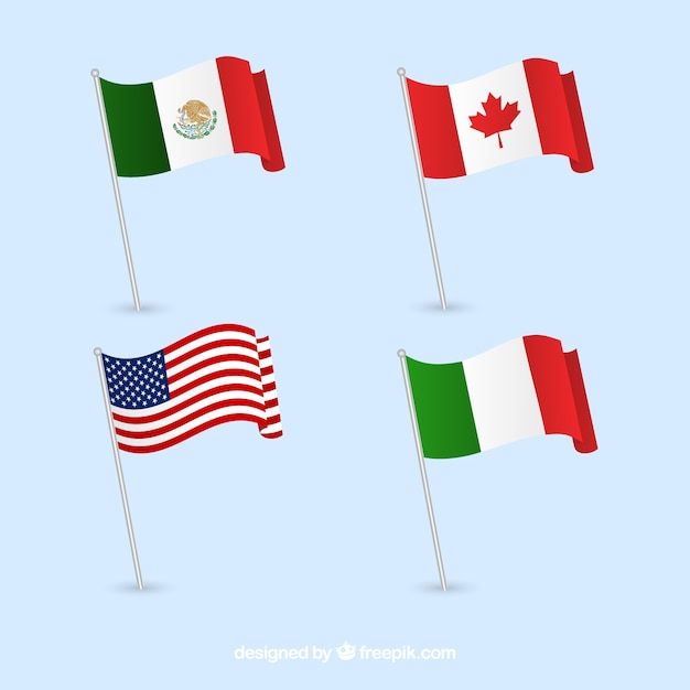  blue, red, flag, color, graphic, white, mexico, mexican, illustration, emblem, italy, flags, symbol, usa, american flag, colour, land, country, canada