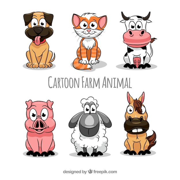  dog, nature, cartoon, animal, cat, farm, cute, smile, happy, animals, colorful, horse, cow, pig, sheep, sweet, smiley, fun, cute animals, cool