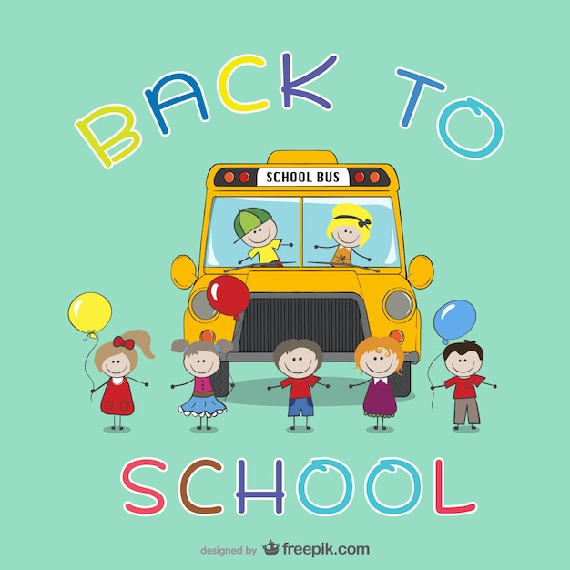  label, car, school, card, kids, children, cartoon, sticker, student, cute, balloon, child, bus, letter, illustration, stickers, school children, school bus, vertical
