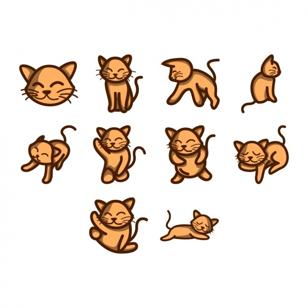 Free: Cat icons collection 