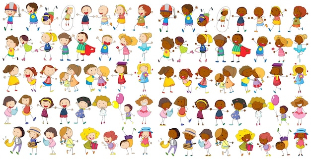  background, music, love, kids, children, family, cartoon, black, happy, doodle, white background, kid, graphic, child, friends, run, running, drawing, white