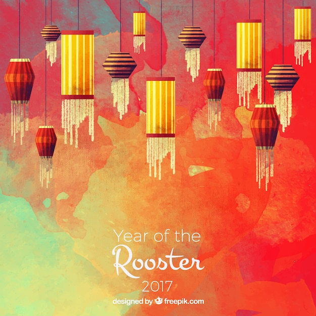 background,watercolor,winter,happy new year,new year,party,2017,chinese new year,chinese,celebration,happy,holiday,event,happy holidays,backdrop,china,new,winter background,rooster,december