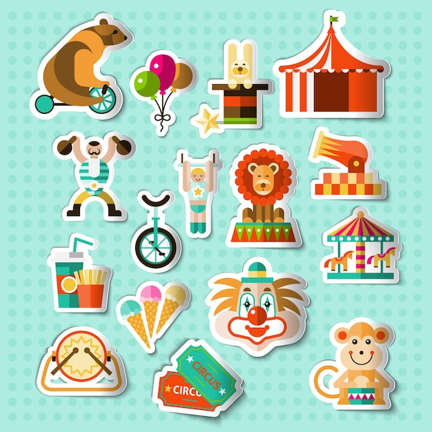 banner,food,label,party,kids,design,paper,badge,stamp,tag,sticker,ticket,lion,holiday,bike,circus,carnival,sign,monkey