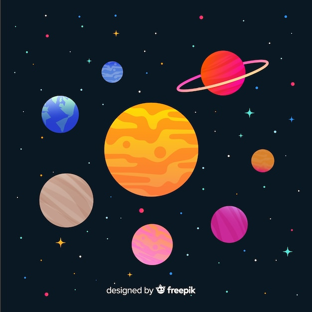  design, star, education, sun, sky, earth, globe, graphic design, science, space, moon, graphic, flat, galaxy, planet, flat design, classic, universe, solar, system