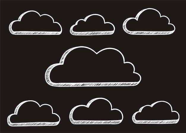 background,icon,hand,map,cloud,cartoon,black background,hand drawn,black,doodle,white background,bubble,network,graphic,clouds,diagram,white,drawing,data,environment