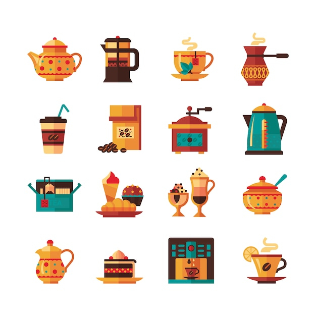 food,coffee,abstract,technology,kitchen,layout,icons,tea,milk,network,cafe,arabic,bag,flat,coffee cup,decoration,cup,breakfast,coffe,dessert