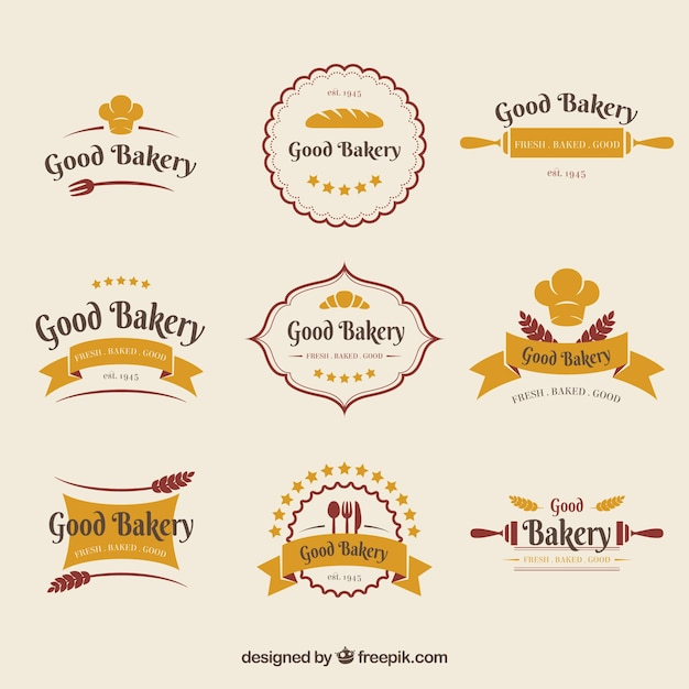  logo, food, business, template, cake, bakery, kitchen, chef, cafe, logos, bread, cook, flat, cooking, food logo, company, branding, sweet, dessert, identity