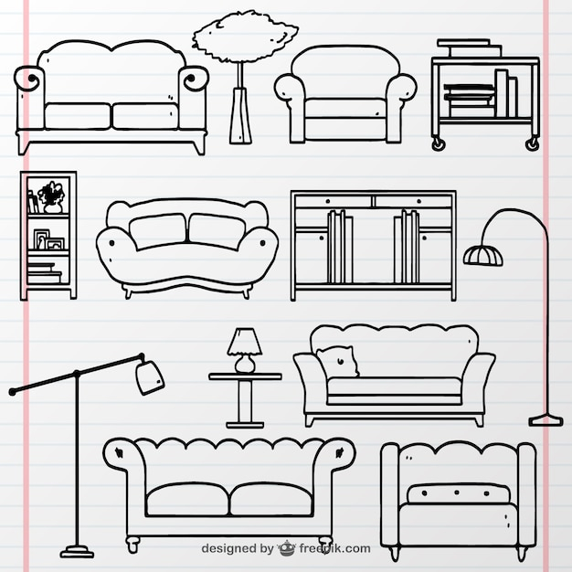 house,hand,home,hand drawn,furniture,room,lamp,decoration,interior,decorative,sofa,property,apartment,handdrawn,drawn,home interior,couch,collection,residential