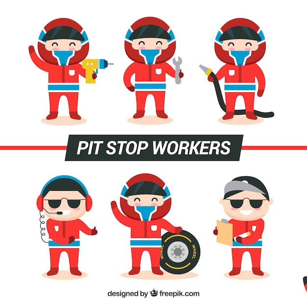 car,character,sports,racing,motor,race,stop,garage,characters,1,workers,pack,collection,set,formula,formula 1,pit,motorsports,pit stop