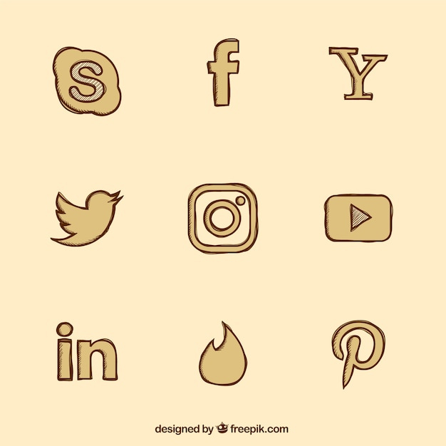 vintage,technology,hand,social media,retro,hand drawn,icons,web,website,network,internet,social,like,contact,communication,drawing,list,profile,information,media
