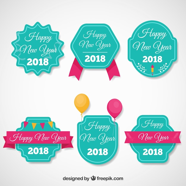 label,happy new year,new year,party,design,badge,sticker,celebration,happy,badges,holiday,event,labels,happy holidays,flat,new,stickers,flat design,december,celebrate